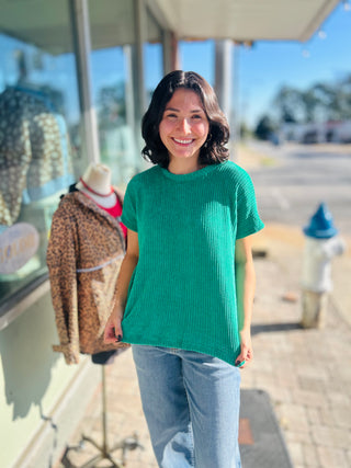 Sweet Comfort Chenille Sweater-2 colors!