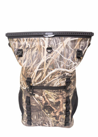 Mossy Oak - 25-Liter, Auto-Sealing, Waterproof, Floating, Scent Proof Dry Bag in Shadow Grass Habitat