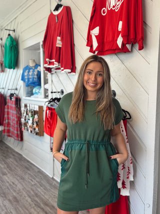 The Evergreen Escape Dress