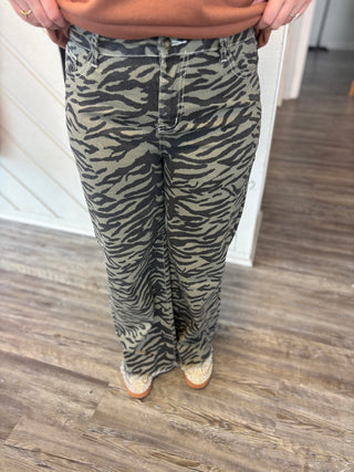 Simply Southern Zebra Print Pants