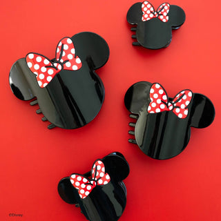 Disney: Minnie Mouse Shaped | Medium |  Flat Hair Clip