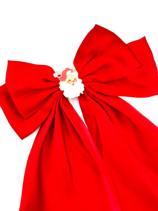 Christmas Santa Hairbow