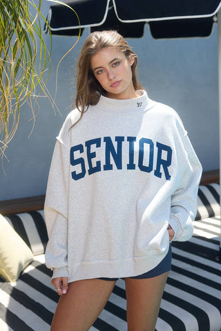 Class of ’27 Reversible Senior Mockneck Sweatshirt