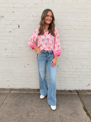 Judy Blue Retro Revival Fold-Over Waist Jeans