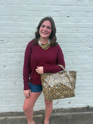 Cabernet Classic Sweater