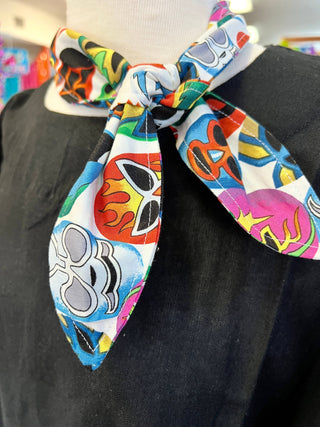 Mexican Wrestler "Luchador" Ascot Scarf