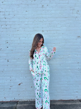 Mary Square Women's Charlotte Pants Set | Home for Christmas