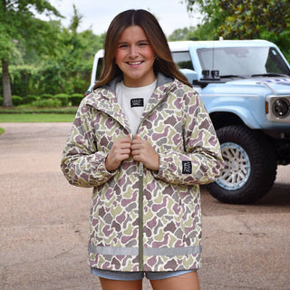 LuLu Mac Raincoat Light Camo