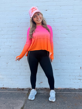 Sunset Glow Performance Top