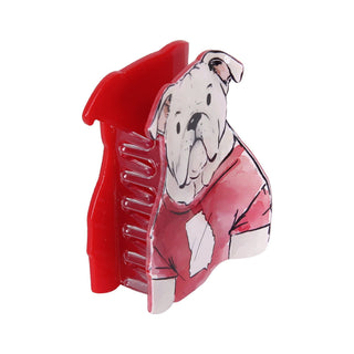 Bulldog Front Hair Clip