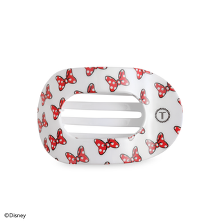Flat Round Hair Clip | Medium | Minnie Mouse Loves Her Bows!