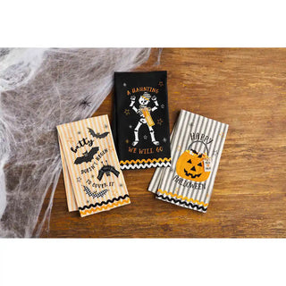 Mud Pie Halloween Towels