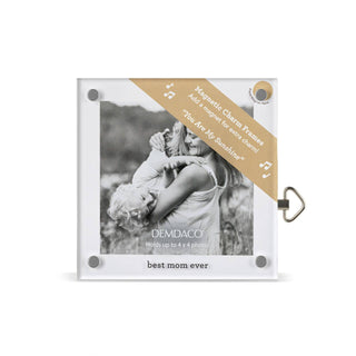 Best Mom Ever Acrylic Magnetic Musical Frame - 4in