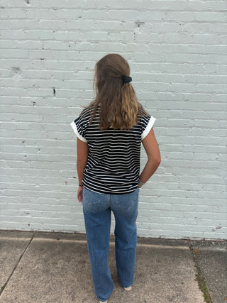 Classic Stripe Everyday Tee
