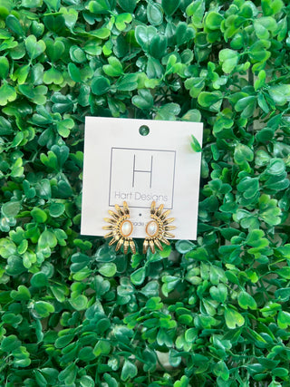 Radiant Sunburst Studs