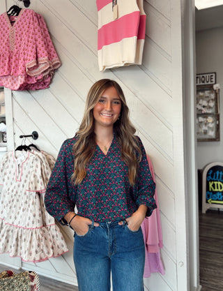 Mary Square Top Aria Second Glance Pink