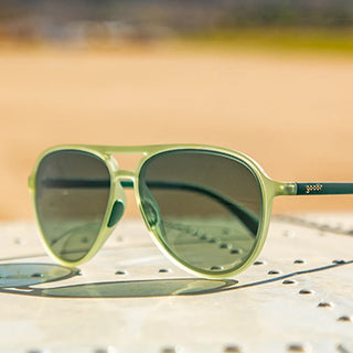 Goodr Sunglasses Buzzed on a Tower