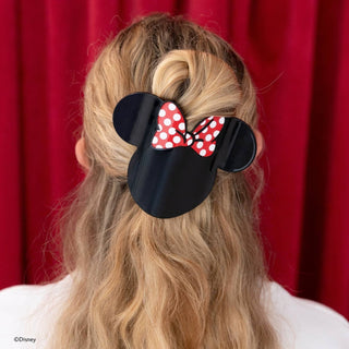 Disney: Minnie Mouse Shaped | Large |  Flat Hair Clip