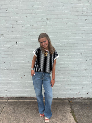 Classic Stripe Everyday Tee