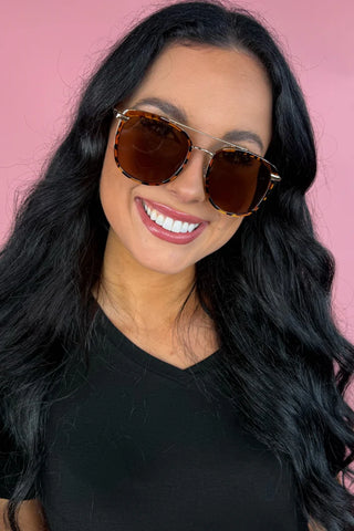 On the Bright Side Sunglasses - Tortoise