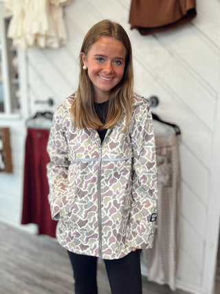 LuLu Mac Raincoat Light Camo