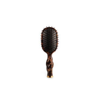 Teleties Mini Detangler Brush for Medium Hair - Tortoise