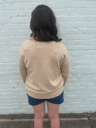 Oatmeal Luxe Sweater