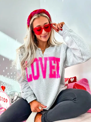 Boldly Yours “LOVER” Graphic Sweatshirt