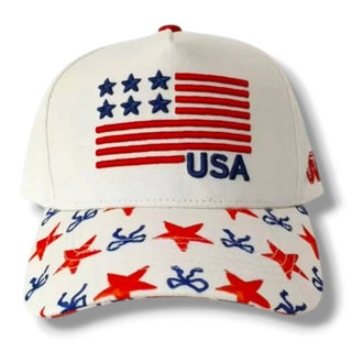 Patriotic Flag & Bow Hat