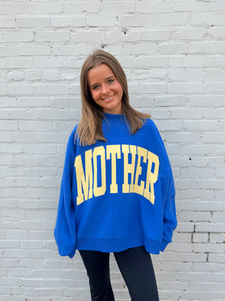 Mother Reversible Polka Dot Sweatshirt