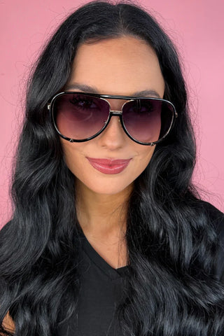 On The Road Sunglasses- Black