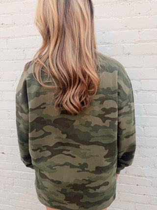Bonfire Club Camo Sweatshirt