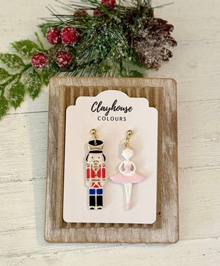 Nutcracker Earrings : Nutcracker/ Mouse King