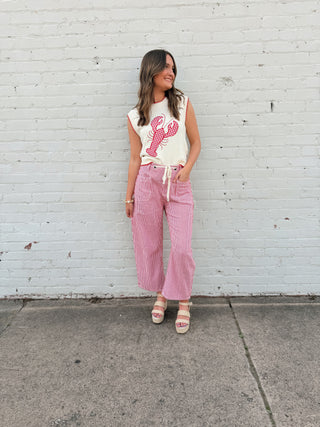 Sweet Stroll Striped Pants