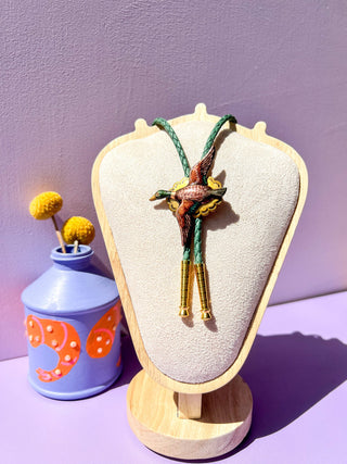 Mallard Duck Bolo Tie