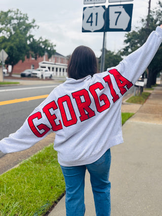 Georgia Mock Neck Sweatshirt