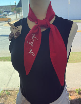 Go Dawgs Ascot Scarf