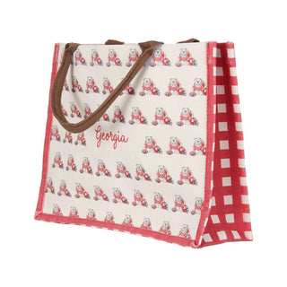 Bulldogs Pattern Tote Bag