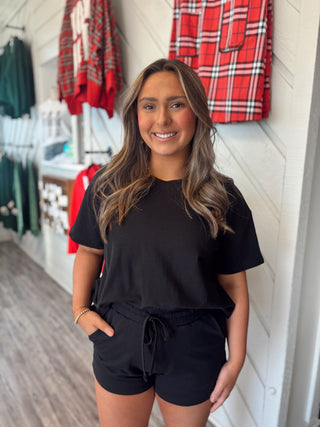 Black Weekend Bliss French Terry Set