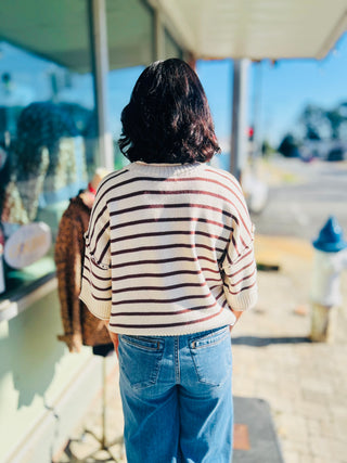 Everyday Ease Striped Sweater- 4 Colors!