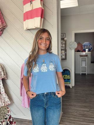 Girly Ghost Trio Comfort Colors Tee