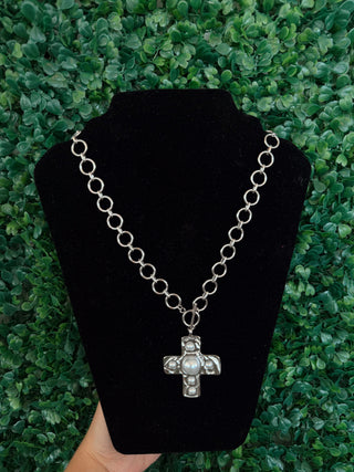 HARPER NECKLACE: SILVER