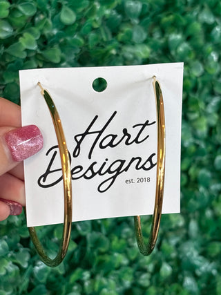 Water Resistant After Hours Oversized Hoops