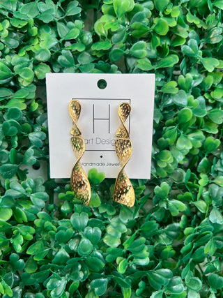 Twisted Luxe Drop Earrings