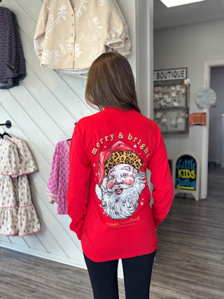 Simply Southern Merry & Bright Long Sleeve Graphic Tee
