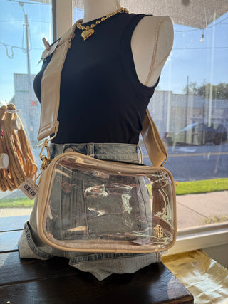 Simply Southern Clear Crossbody Bag – Ivory