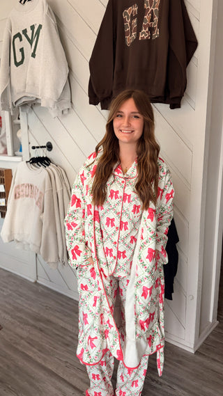 Legacy Lounge Robe- Daylight Bow