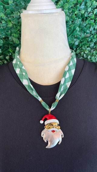 Santa Baby Scarf Necklace