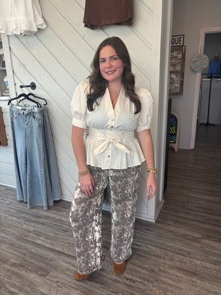 The Wild Side Cropped Pants