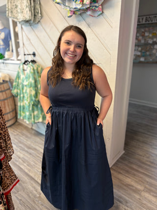 Navy Babe Dress